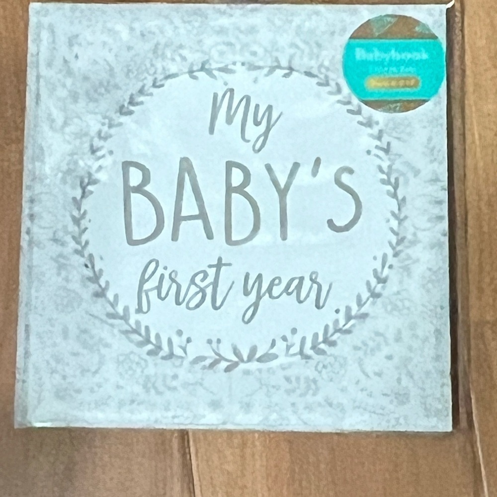 Kate & Milo 1st Year Baby Book (Unisex)